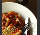 paccheri with sunday supper pork ragu,  Large version opens in new window