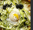 truffle & egg pizza,  Large version opens in new window